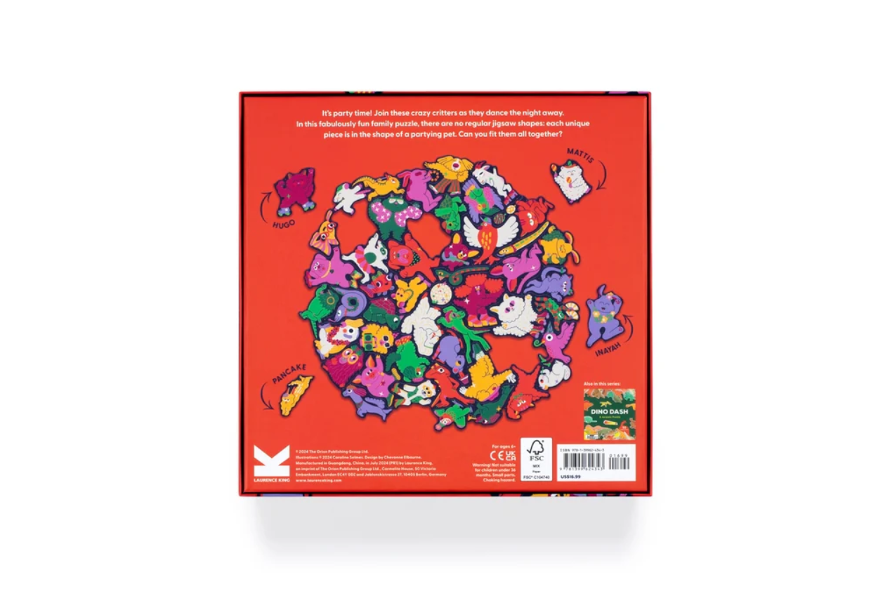 Pet Party - A Shaped Pieces Puzzle