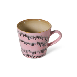 HKliving® - Ceramic 70's Cappuccino Mug - Bubble (KST0132)