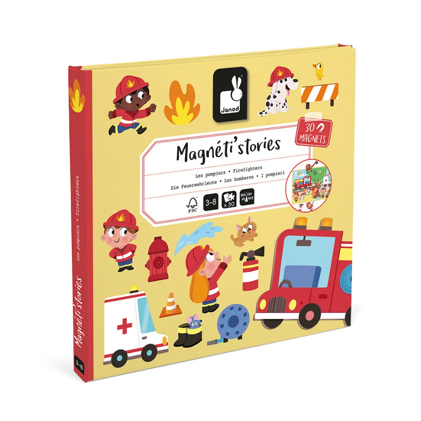 Janod - Magneti'stories Brandweer