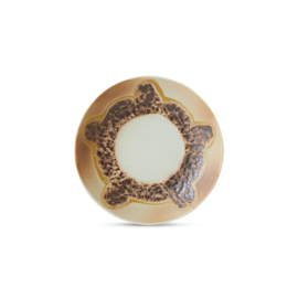 HKliving® - Ceramic 70's Saucer - Rocky (KST0066)