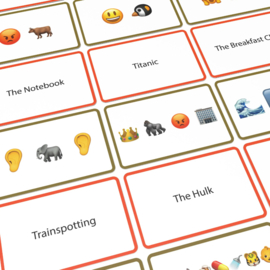 Name The Emoticon - Movie Edition - Flash Card Game