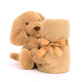 Jellycat - Bashful Toffee Puppy Soother