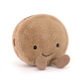 Jellycat - Amuseable Mona Macaron (Chocolate)