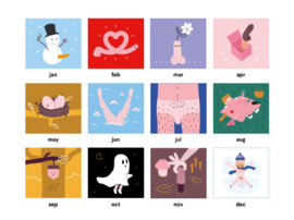 Dicks Don't Lie - The B-day Dick Calendar