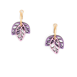 Materia Rica - Rustling Violet Earrings