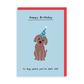 Ohh Deer - Happy Birthday Dog Years