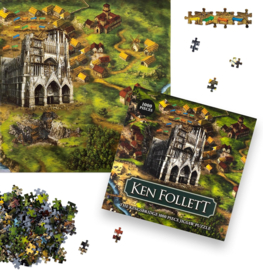 Ken Follett - The Kingsbridge 1000-piece Jigsaw Puzzle