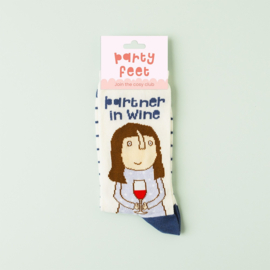 Rosie Made A Thing - Socks - Partner In Wine