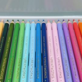 Printworks - 24 Colour Pencils - Classic