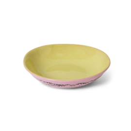 HKliving® - Ceramic 70's Curry Bowls - Bubble - Set of 2 (KST0176)
