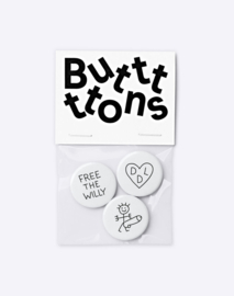 Dicks Don't Lie - Butt-Ons - Free The Willy