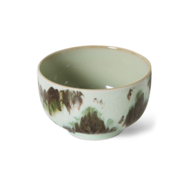 HKliving® - Ceramic 70's Noodle Bowl - Tide (KST0161)
