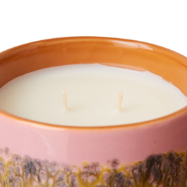 HKliving® - Ceramic 70's Scented Candle - Miami (ACS0002)