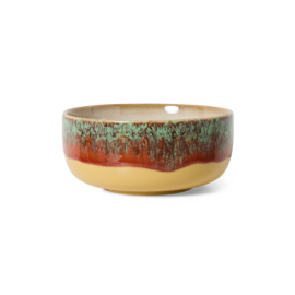 HKliving® - Ceramic 70's Dessert Bowl - Cove (KST0099)