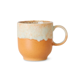 HKliving® - Ceramic 70's Café Mug - Dunes (KST0008)
