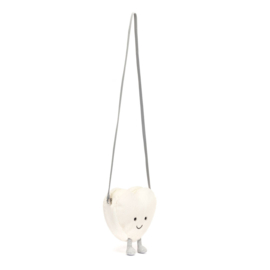 Jellycat - Amuseable Cream Heart Bag