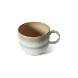 HKliving® - Ceramic 70's Tea Cup - Quest (KST0070)