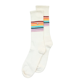 Alfredo Gonzales Sokken - Athletic Rainbow Stripes