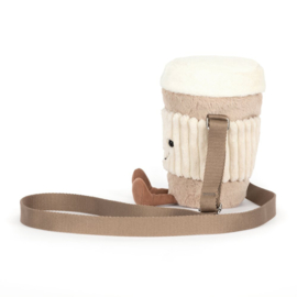 Jellycat - Amuseable Perkle Coffee Shoulder Bag