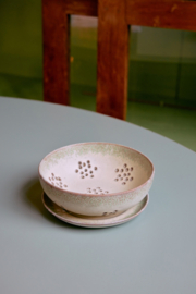 HKliving® - Ceramic 70's Berry Bowl - Slush (KST0188)