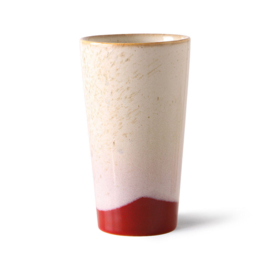 HKliving® - Ceramic 70's Latte Mug - Frost (ACE6986)