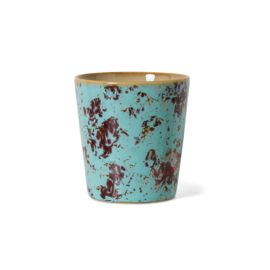 HKliving® - Ceramic 70's Coffee Mug - Patina (KST0119)