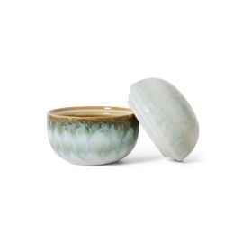HKliving® - Ceramic 70's Sugar Pot - Petal (KST0196)