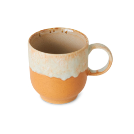 HKliving® - Ceramic 70's Café Mug - Dunes (KST0008)
