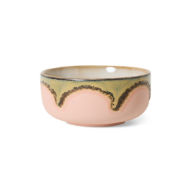 HKliving® - Ceramic 70's Dessert Bowl - Gem (KST0101)