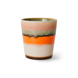 HKliving® - Ceramic 70's Coffee Mug - Burst (ACE7216)