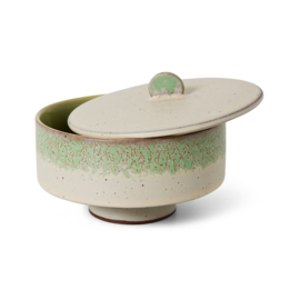 HKliving® - Ceramic 70's Bonbon Bowl - Slush (KST0184)