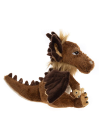 Charlie Bears - Cuddle Cub Lantern (Brown Dragon)