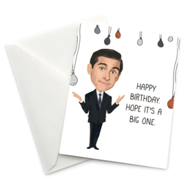 Papersalt - The Office - Greeting Card - Happy Birthday! Hope It's A Big One