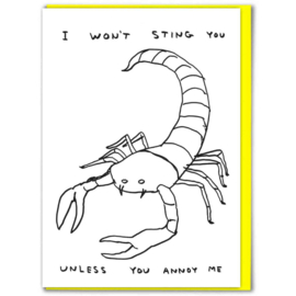 David Shrigley - I Won't Sting You