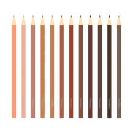 Mudpuppy - We Are Colorful Colored Pencils