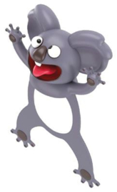 Billy Brown - AUCH! Bookmark - Wacky Koala