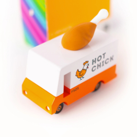 Candylab Toys Houten Auto - Fried Chicken Van