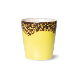 HKliving® - Ceramic 70's Coffee Mug - Solar (ACE7128)