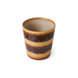 HKliving® - Ceramic 70's Coffee Mug - Cliffs (KST0015)