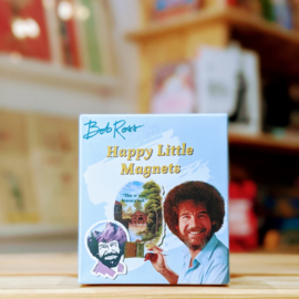 Bob Ross - Happy Little Magnets