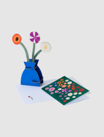 Studio ROOF - Klimt Flowers - Pop Out Card