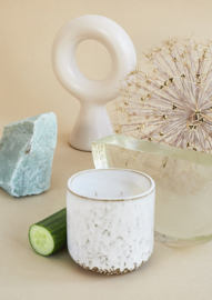 HKliving® - Ceramic Scented Candle - Northern Soul (AKA3353)