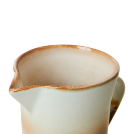 HKliving® - Ceramic 70's Jug - Shell (KST0045)