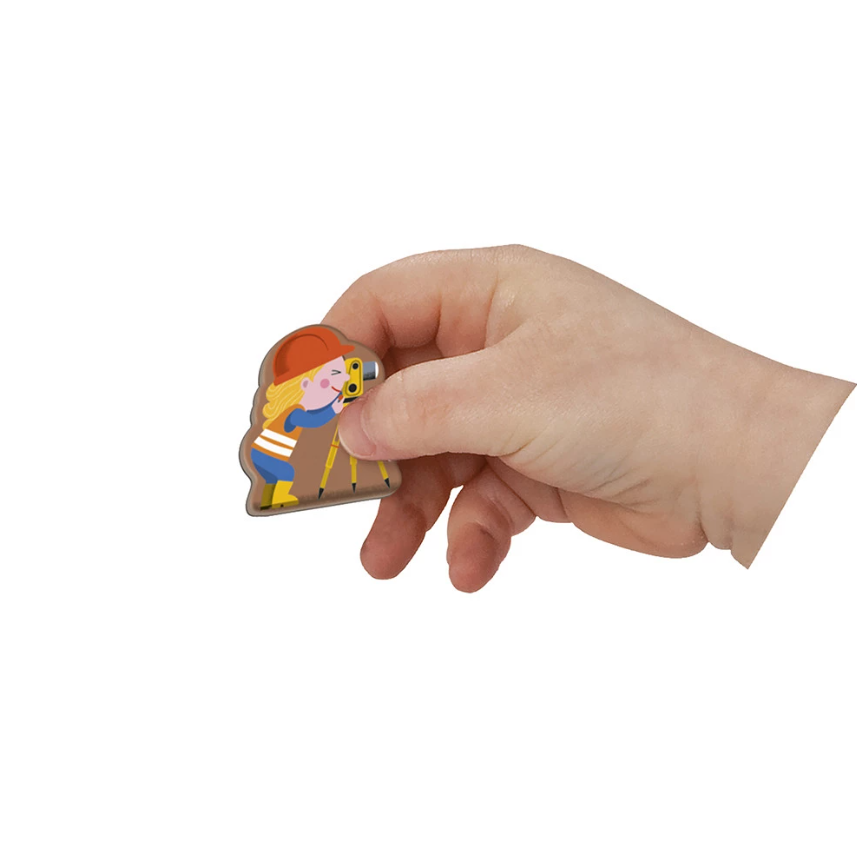 Janod - Magneti'book Bouwplaats