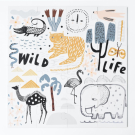 Wee Gallery - Large Floor Puzzle - Wild Life