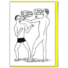 David Shrigley - Wearing Shorts