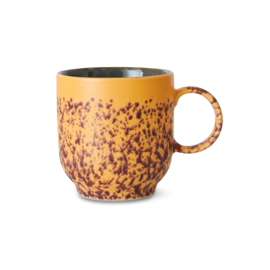 HKliving® - Ceramic 70's Café Mug - Bay (KST0009)