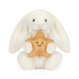 Jellycat - Cream Bunny with Star