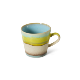 HKliving® - Ceramic 70's Americano Mug - Glint (KST0129)
