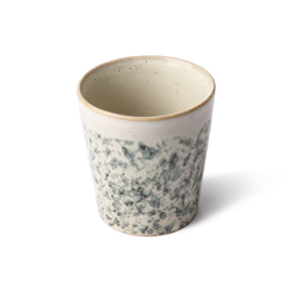 HKliving® - Ceramic 70's Coffee Mug - Hail (ACE6863)